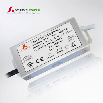 IP20/IP67 type 20w 21w 350ma 40-60v led driver bulb electronic led driver